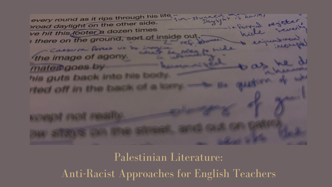 Palestinian Literature Anti-Racist Approaches for English Teachers (4)